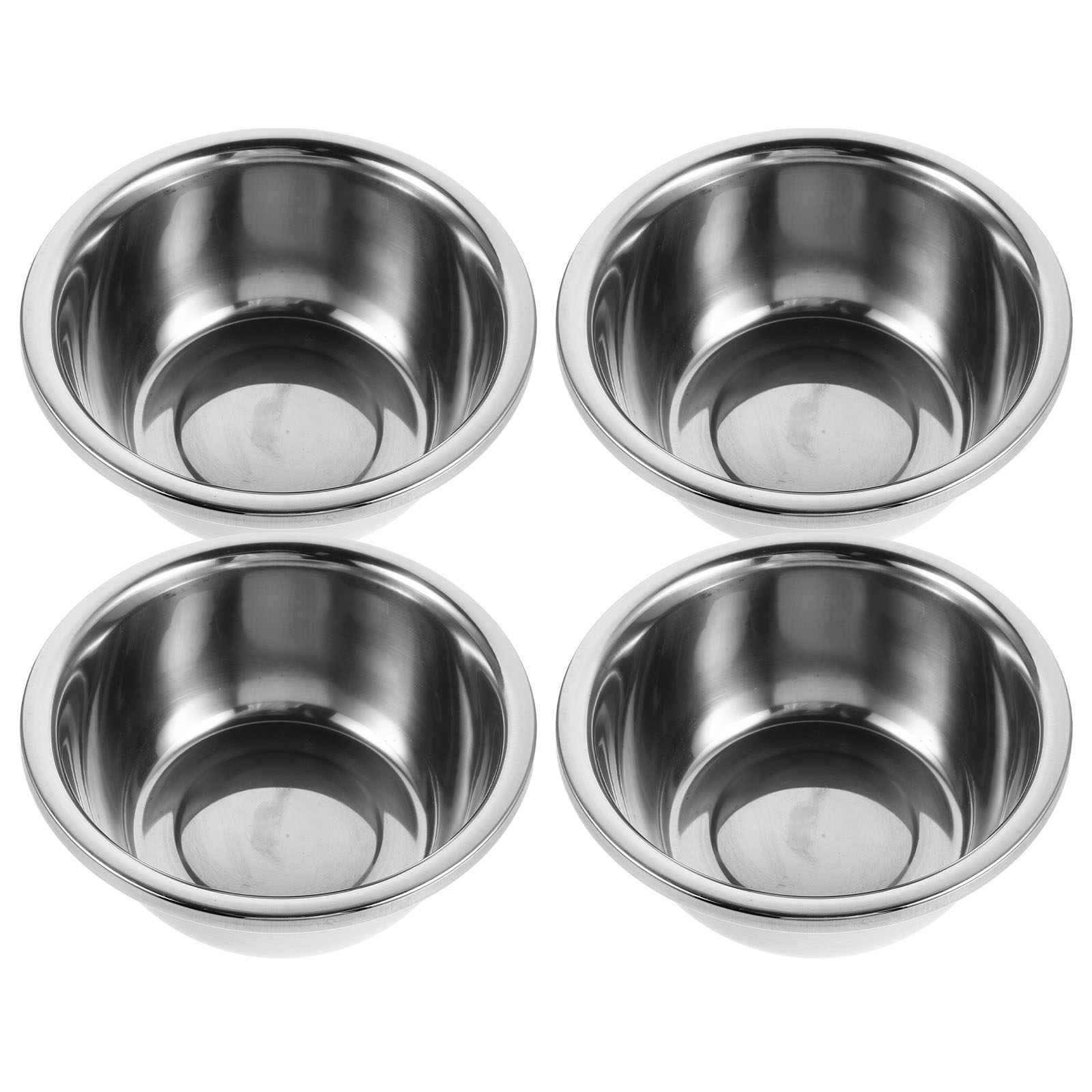 Meal Prep Kitchen - 4 stuks roestvrijstalen mengkommen, stevige, diepe