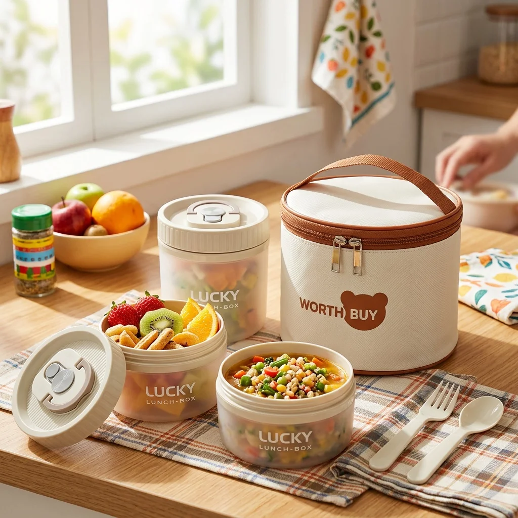 Draagbare plastic lunchbox, ge - Meal Prep Or Prep Meal recensie en prijs