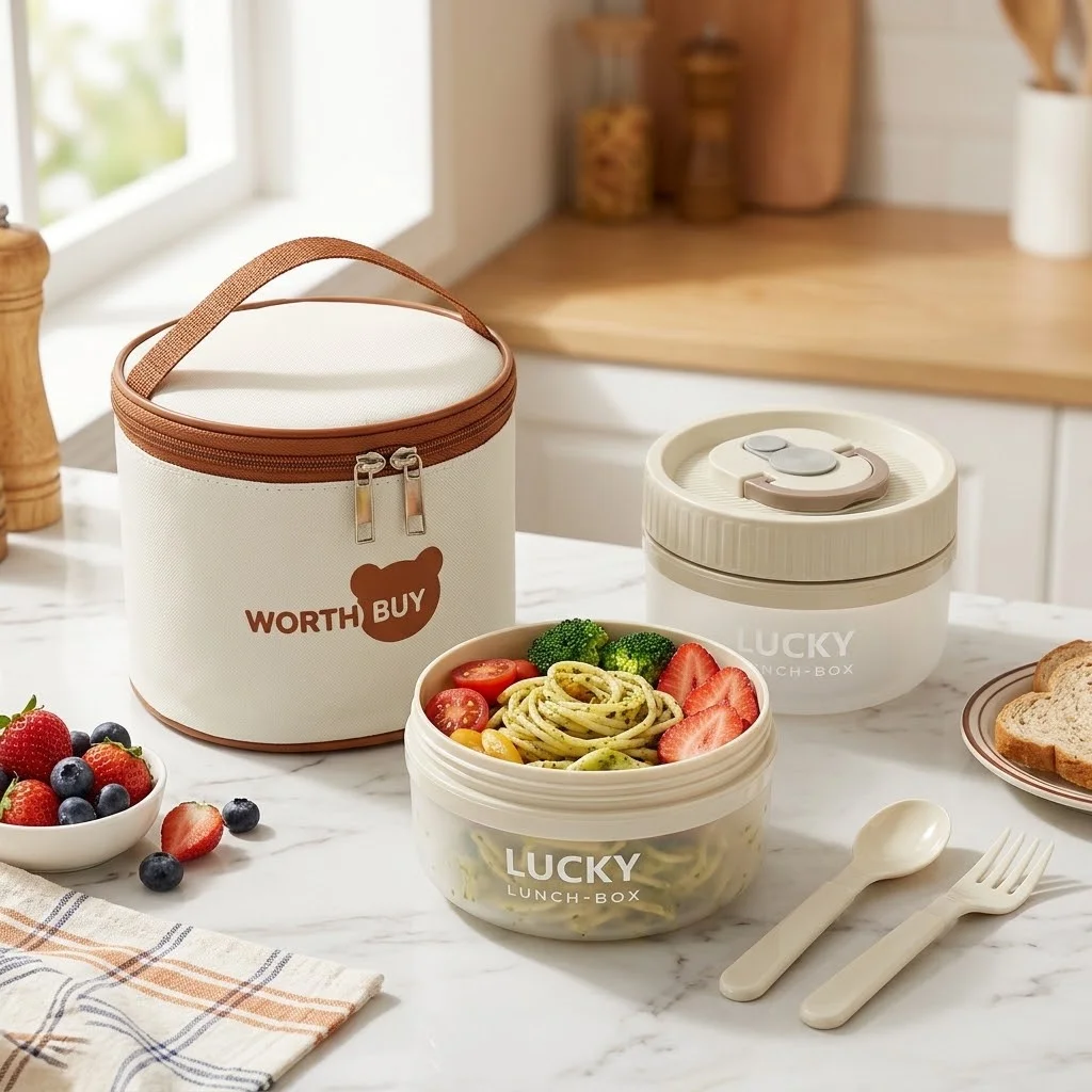 Draagbare plastic lunchbox, ge - Meal Prep Or Prep Meal recensie en prijs