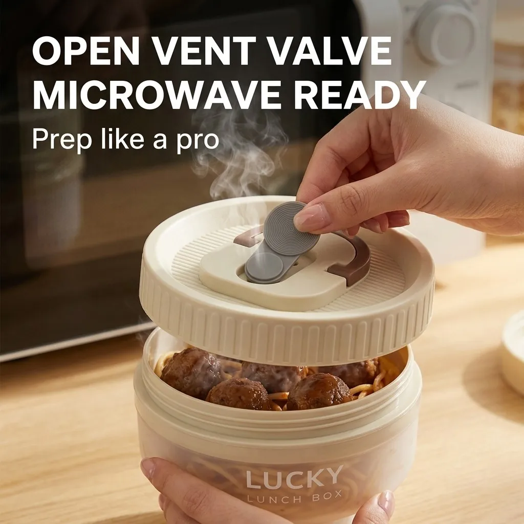 Draagbare plastic lunchbox, ge - Meal Prep Or Prep Meal recensie en prijs
