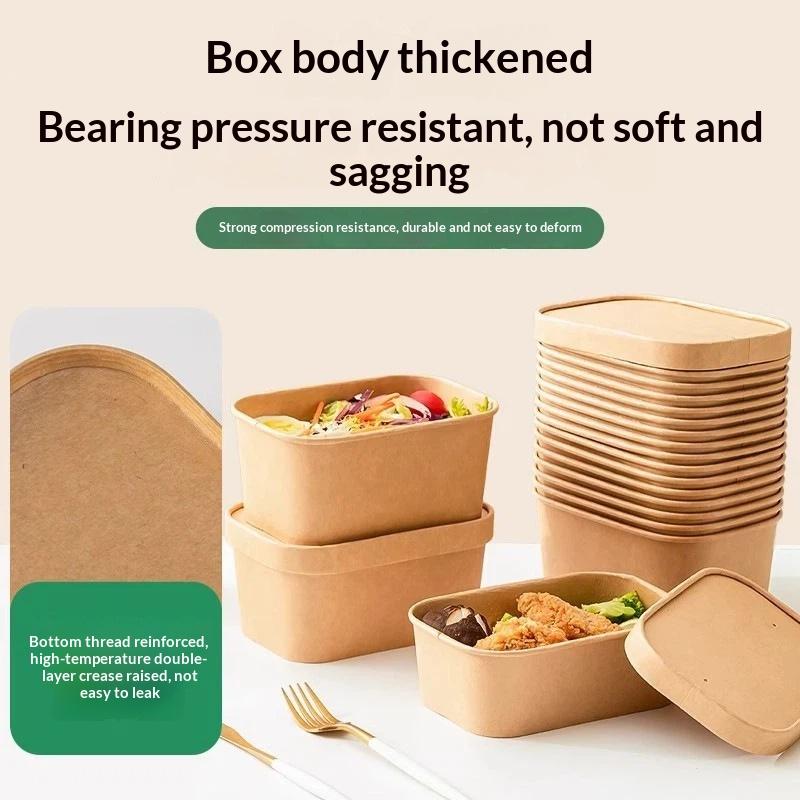 10 stuks vierkante wegwerp lun - Meal Prep Bowl recensie en prijs