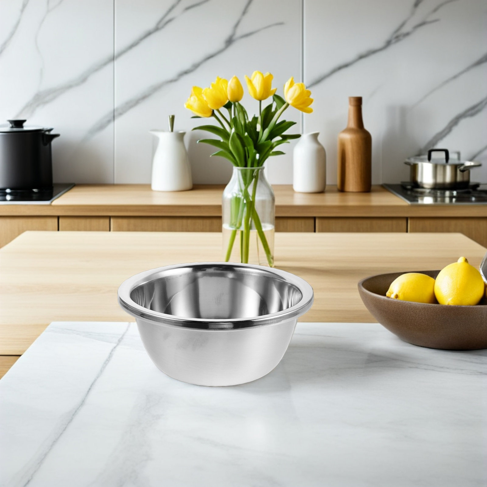 4 stuks roestvrijstalen mengko - Meal Prep Kitchen recensie en prijs
